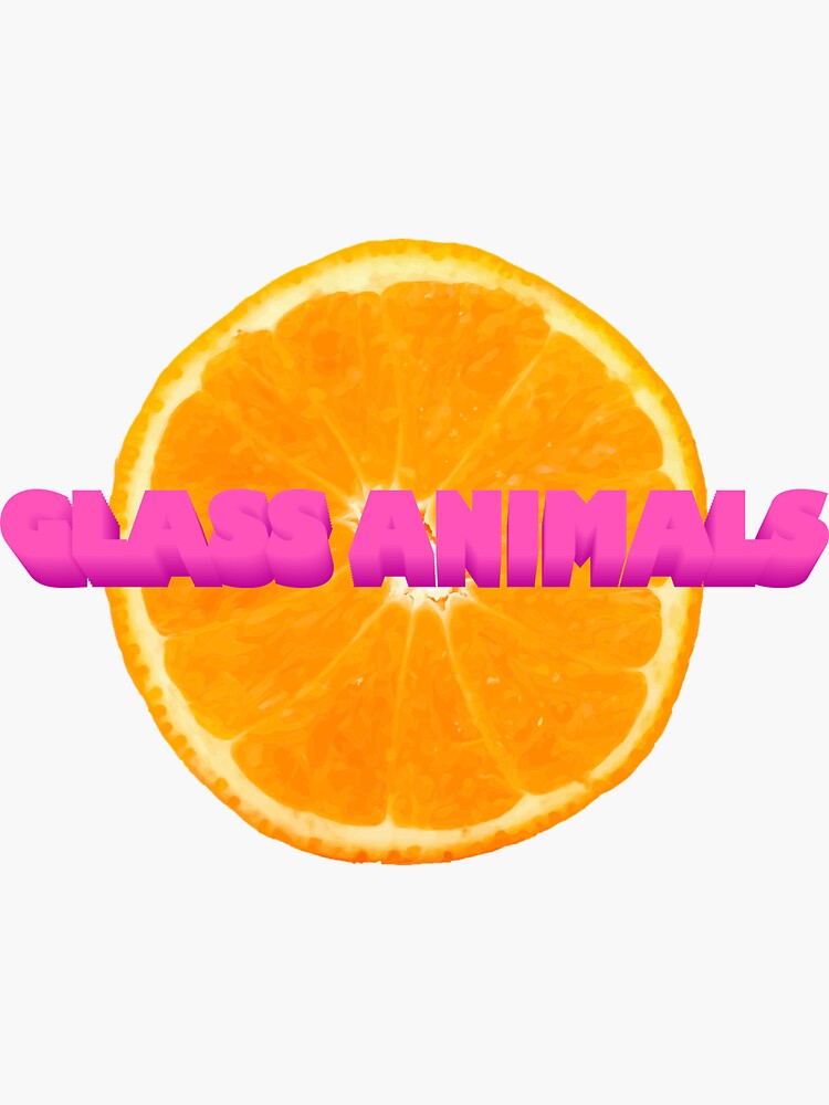 "tangerine glass animals" Sticker by hkalas | Redbubble