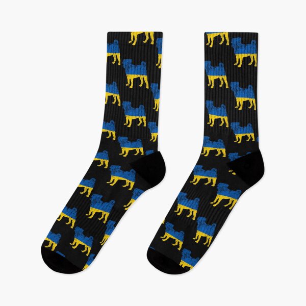 Item preview, Ukrainian Pug Vintage Silhouette designed and sold by Pugstuff.