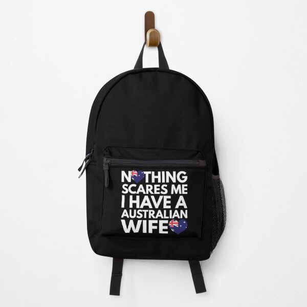 Item preview, Nothing Scares Me, I Have Australian Wife designed and sold by HelloFromAja.
