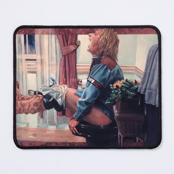 Item preview, Dumber Harry toilet scene poster designed and sold by headkatie.