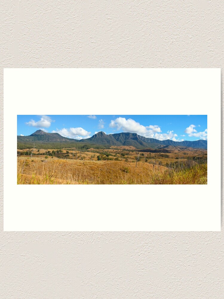 Alternate view of Cunninghams Gap Art Print