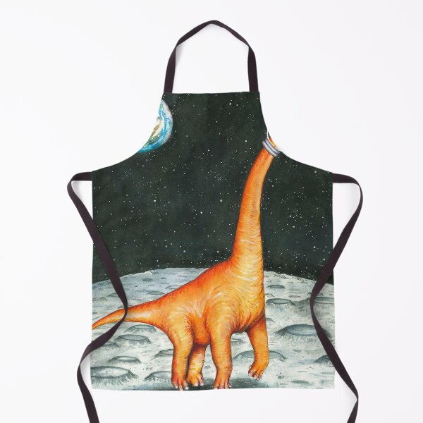 Item preview, Dinosaur astronaut explores the moon designed and sold by Kelley-Art.