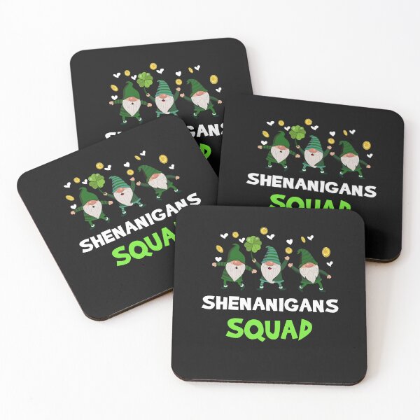 Item preview, Shenanigans Squad Funny St Patricks Day Gnomes Green Proud Irish designed and sold by Soulmen.