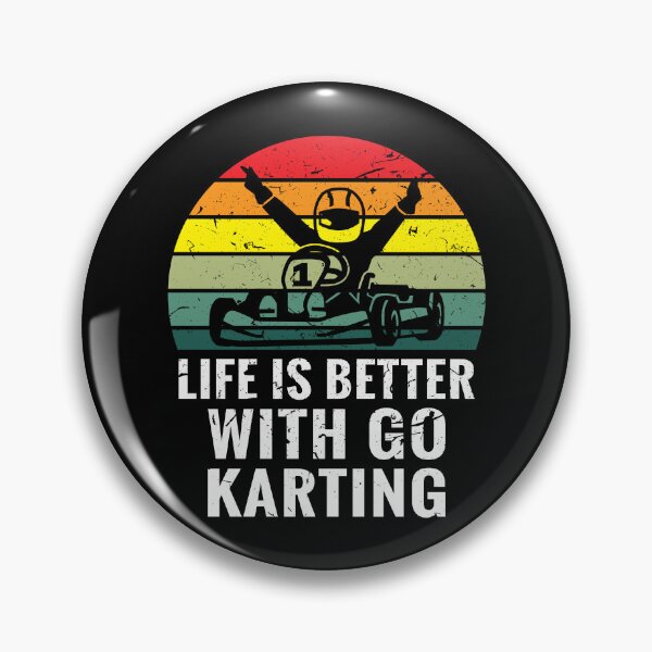 Artikelvorschau, Das Leben ist besser mit Go-Kart entworfen und verkauft von TooFlyDesign.