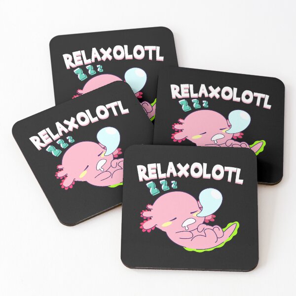 Item preview, Relaxolotl Funny Cute Axolotl designed and sold by TooFlyDesign.