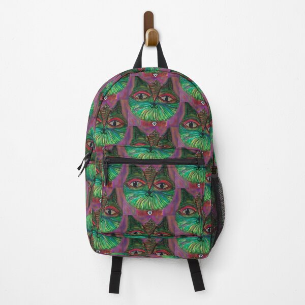 Item preview, Medium Max Cat - Whimsical, colorful , sweet faced, abstract cat design designed and sold by Mary Egan.