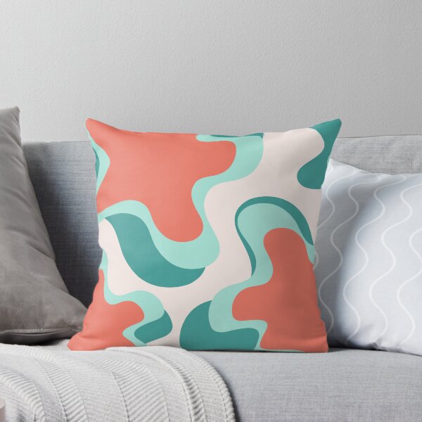 Item preview, Liquid Abstract Pattern Summer Colors designed and sold by BeatrisVeres.