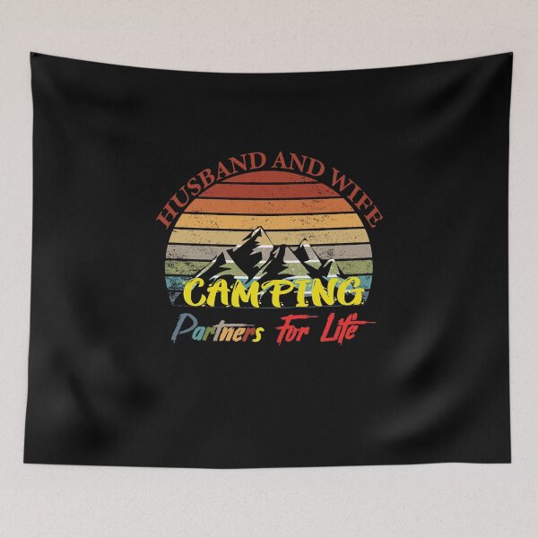 Item preview, husband and wife camping partners for life designed and sold by LACHGAROO.