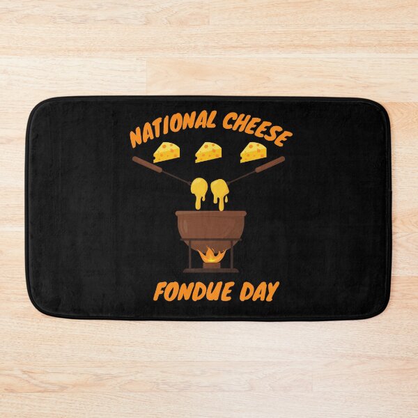 Item preview,  National Cheese Fondue Day - Funny Cheese design designed and sold by trendyshopy.