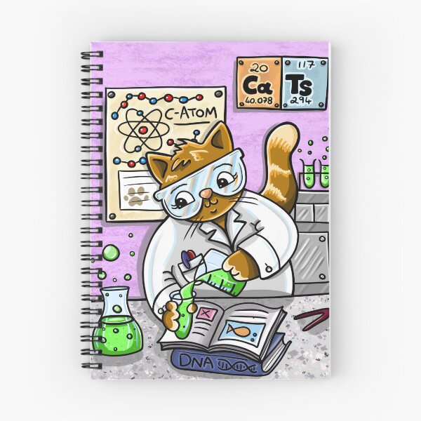 Item preview, Science Cat designed and sold by Katy Vaughan.