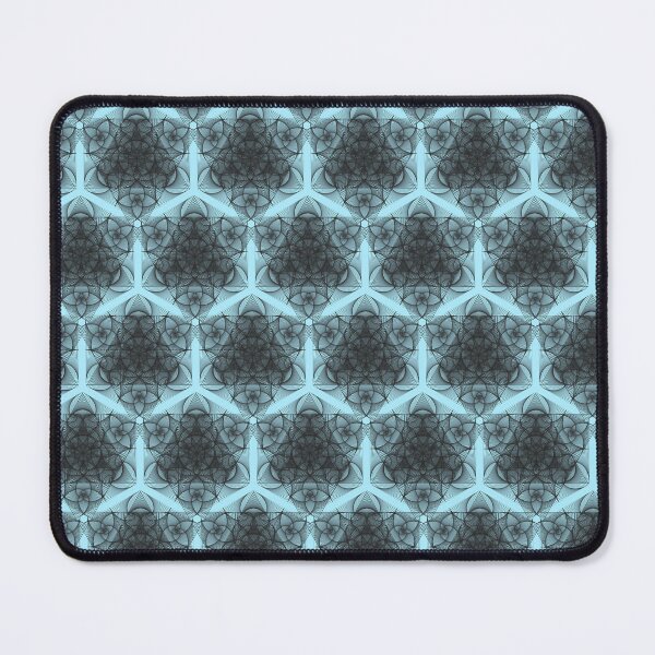 Item preview, Black Blue Geometric Lace Patterns 3 designed and sold by BilgePaksoylu.