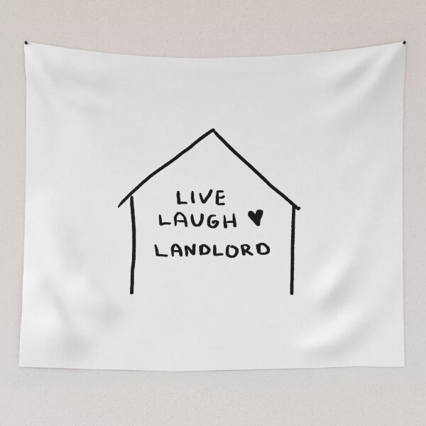 Item preview, Live Laugh Landlord designed and sold by 4naans.