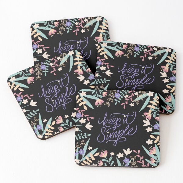 Item preview, Keep It Simple Floral Illustration designed and sold by Fernanda's Studio.