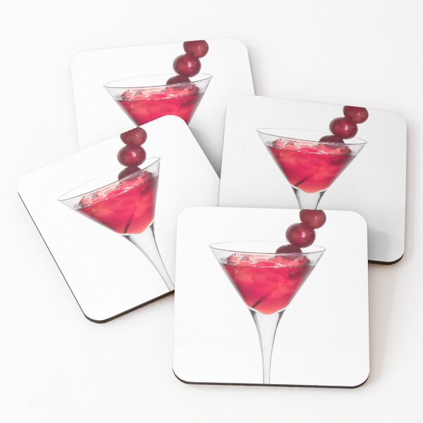 Item preview, cocktail with cherry designed and sold by laikaincosmos.