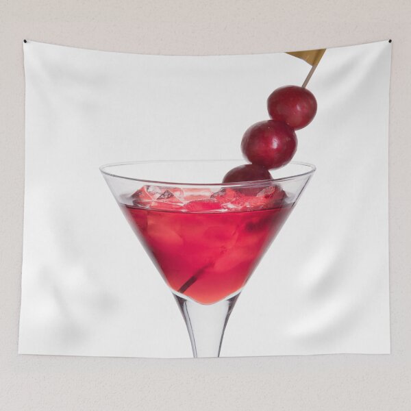 Item preview, cocktail with cherry designed and sold by laikaincosmos.