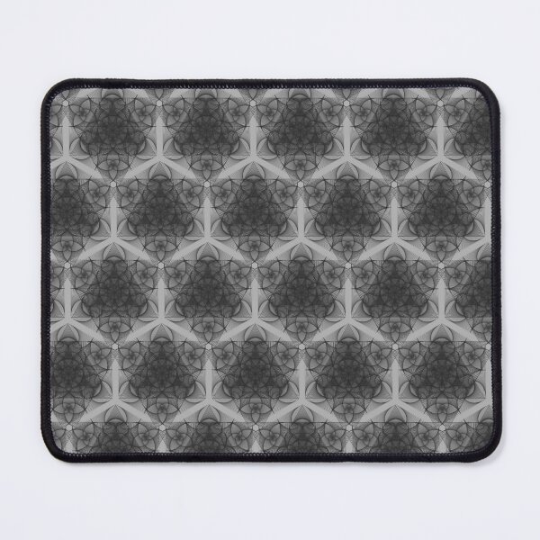 Item preview, Black Grey Geometric Lace Patterns 3 designed and sold by BilgePaksoylu.