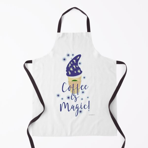 Item preview, Coffee Is Magic Mocha Wizard Cartoon Slogan designed and sold by mytshirtfort.