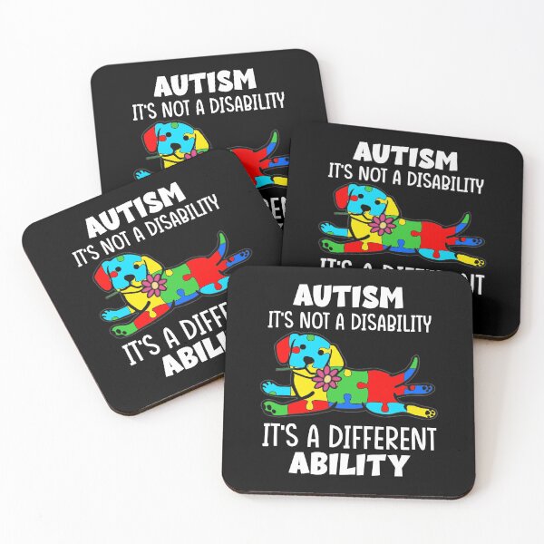 Item preview, Labrador Autism: Autism It's Not A Disability It's A Different Ability designed and sold by AMINE  ★★★★★.