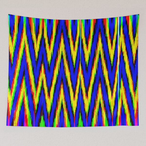 Item preview, Uzbek Ikat modern designs ikat patterns - Uzbek Ikat designs designed and sold by LeFabriqueOuz.