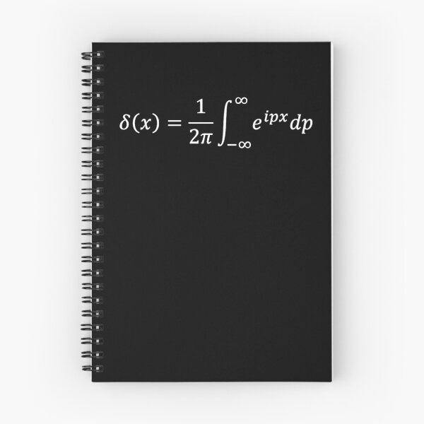 Item preview, Dirac delta function math and physics basics designed and sold by NoetherSym.