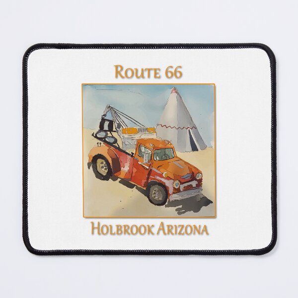 Item preview, Holbrook Arizona Route 66 Tee Pee and Wrecker - WelshDesigns designed and sold by welshdesigns.