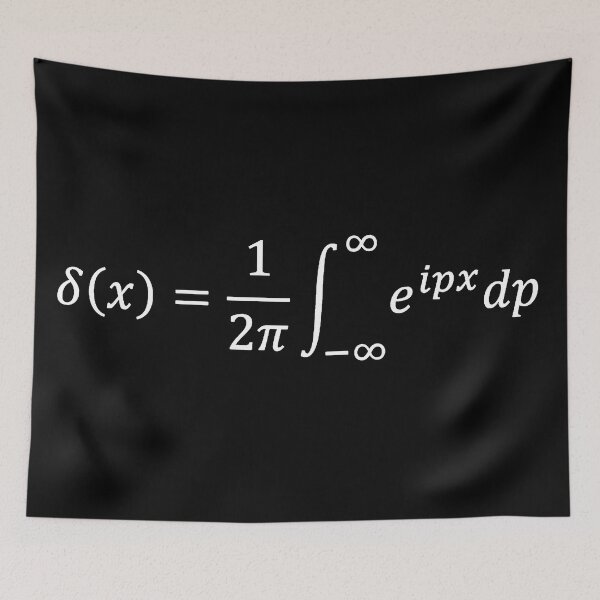Item preview, Dirac delta function math and physics basics designed and sold by NoetherSym.
