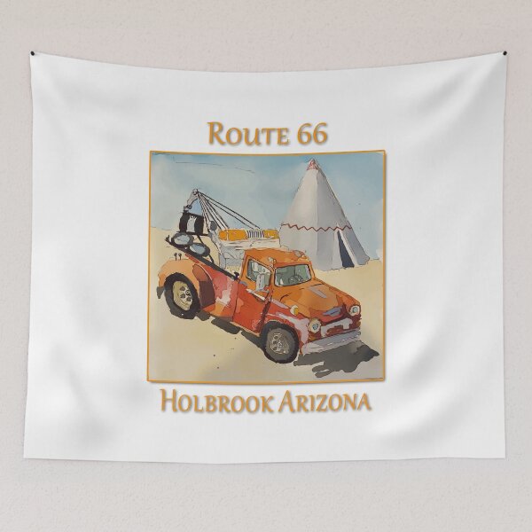 Item preview, Holbrook Arizona Route 66 Tee Pee and Wrecker - WelshDesigns designed and sold by welshdesigns.