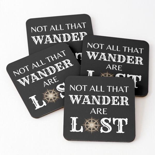 Item preview, Not All That Wander Are Lost  designed and sold by zohirkk.