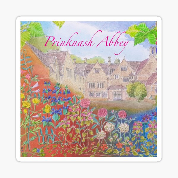 St Peter's Grange, Prinknash Abbey Sticker