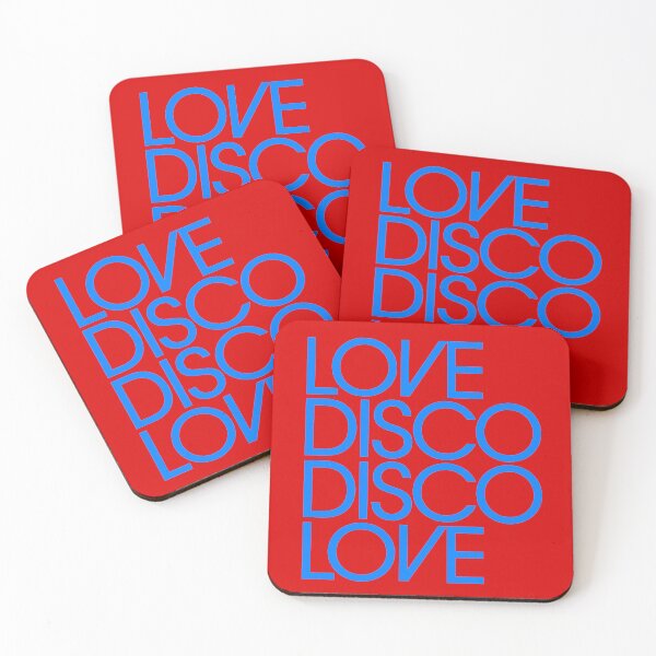 Item preview, DISCO LOVE BLUE LETTERING designed and sold by DiscoDiscoMx.
