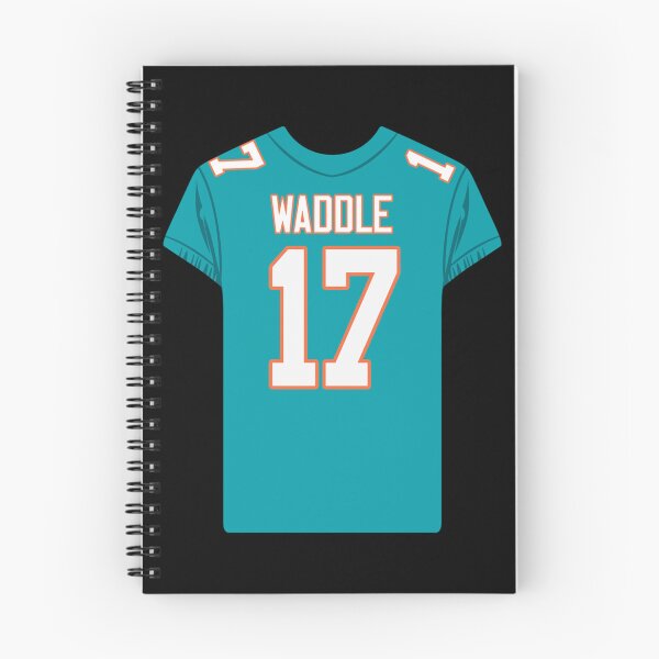 Aperçu de l'œuvre Maillot Jaylen Waddle 17 Sticker créée et vendue par samirdari7.