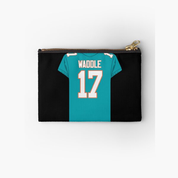 Item preview, Jaylen Waddle 17 Jersey Sticker designed and sold by samirdari7.