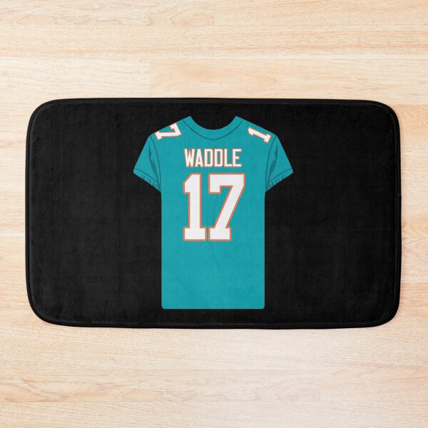 Item preview, Jaylen Waddle 17 Jersey Sticker designed and sold by samirdari7.
