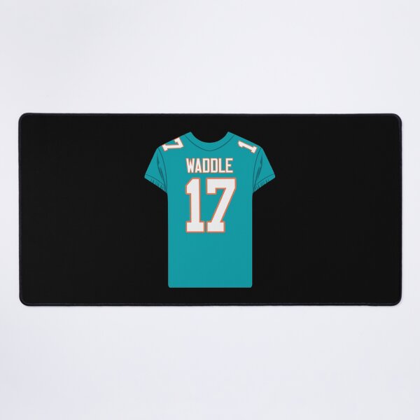 Item preview, Jaylen Waddle 17 Jersey Sticker designed and sold by samirdari7.