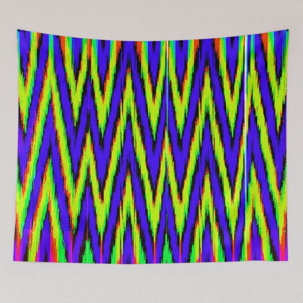 Item preview, Uzbek Ikat modern designs ikat patterns - Uzbek Ikat designs designed and sold by LeFabriqueOuz.