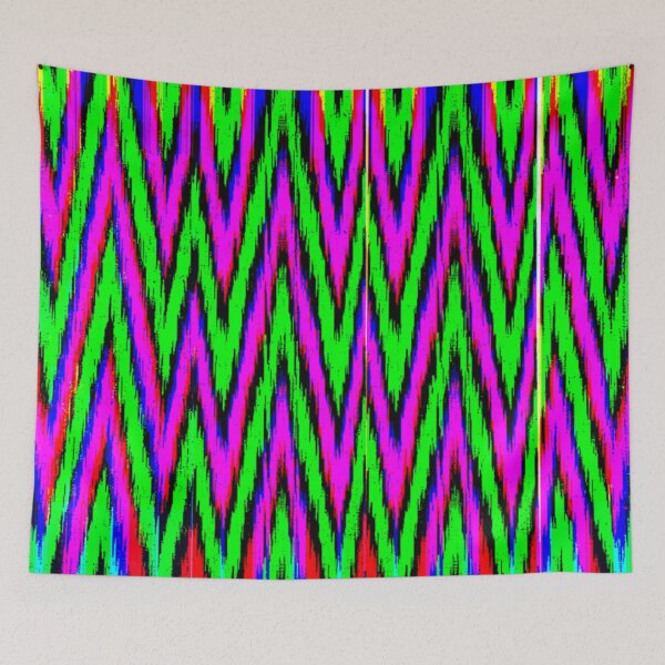Item preview, Uzbek Ikat modern designs ikat patterns - Uzbek Ikat designs designed and sold by LeFabriqueOuz.