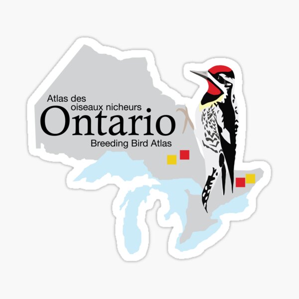 Ontario Breeding Bird Atlas Standard Logo Sticker