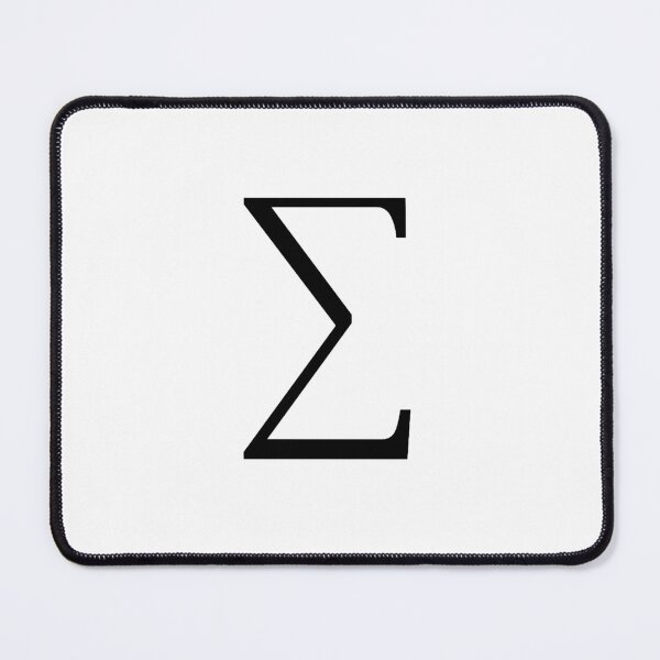 Item preview, sigma symbol in mathematics designed and sold by NoetherSym.