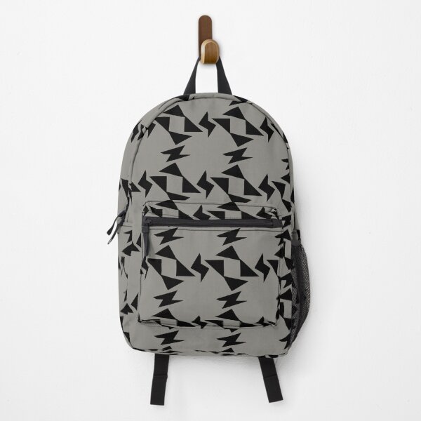 Item preview, Grey and Black Abstract Triangle Pattern designed and sold by TacticTees.
