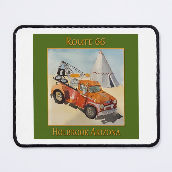 Item preview, Holbrook Arizona Route 66 Tee Pee and Wrecker - WelshDesigns designed and sold by welshdesigns.