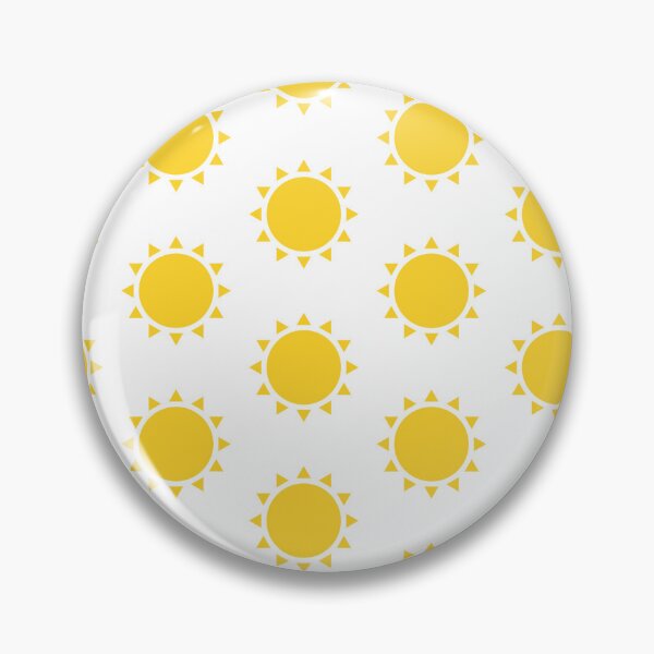Item preview, Yellow little sun with triangles designed and sold by Pip -.