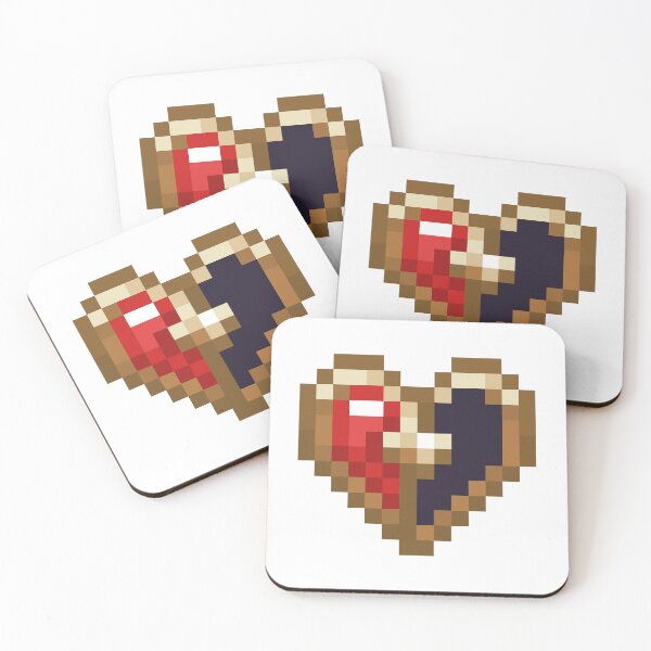 Aperçu de l'œuvre Pixel Art Steampunk Coeur Conteneurs créée et vendue par KatNat3.