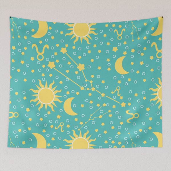Item preview, Taurus sign Pattern Design designed and sold by racharanha.
