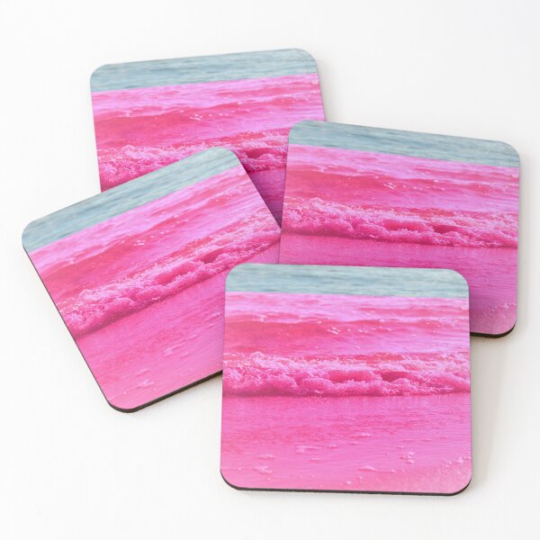 Item preview, Corrupted pink waves designed and sold by grey-hand-art.