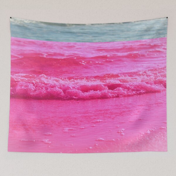 Item preview, Corrupted pink waves designed and sold by grey-hand-art.