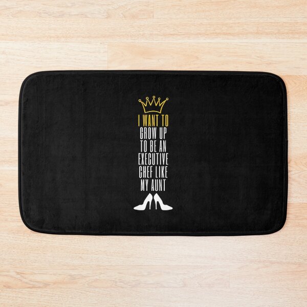 Item preview, I Want to Grow up to be an Executive Chef Like My Aunt - Proud Son Daughter designed and sold by xzdesigns.