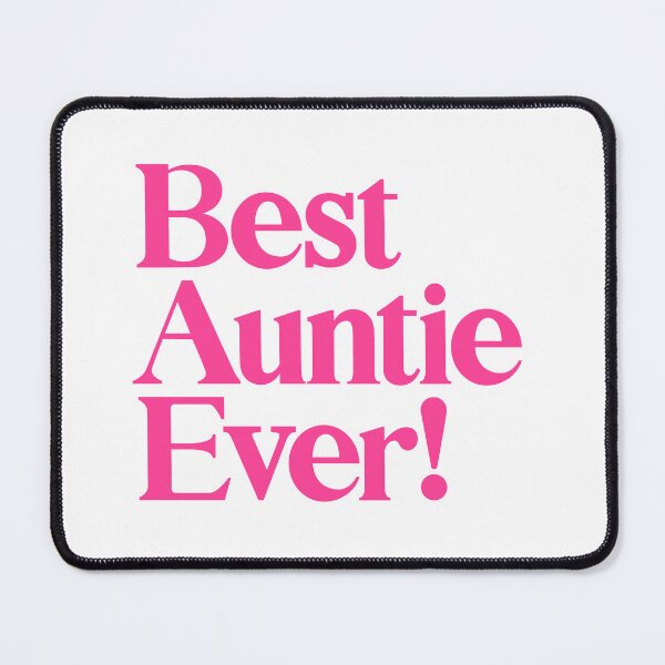 Item preview, Best Auntie Ever - Best Gift for Aunts - Pink designed and sold by heyluckyseven.