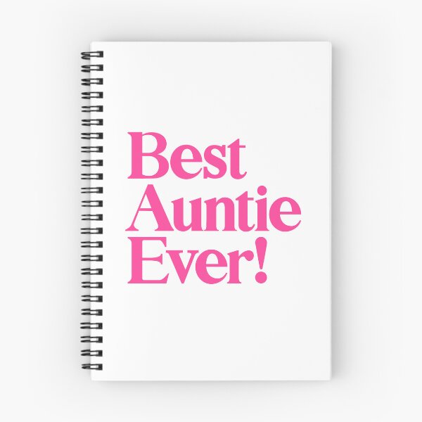 Item preview, Best Auntie Ever - Best Gift for Aunts - Pink designed and sold by heyluckyseven.