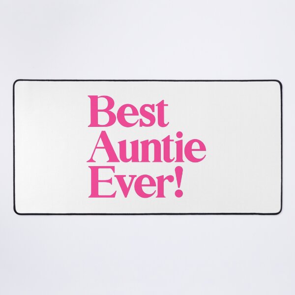 Item preview, Best Auntie Ever - Best Gift for Aunts - Pink designed and sold by heyluckyseven.