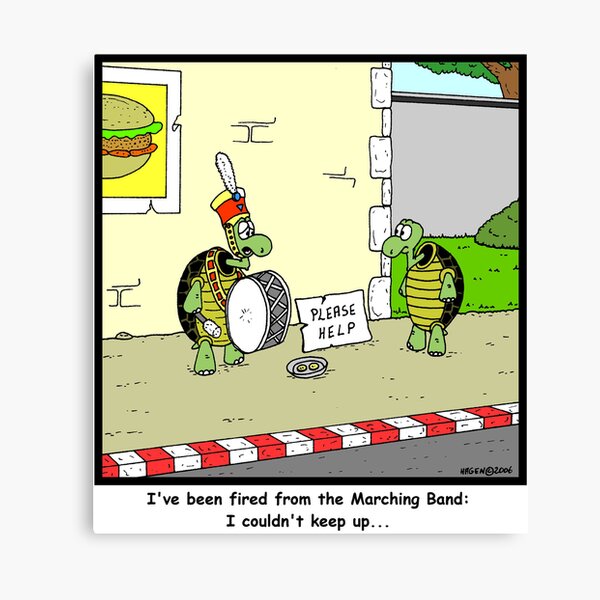 Marching Band Canvas Print